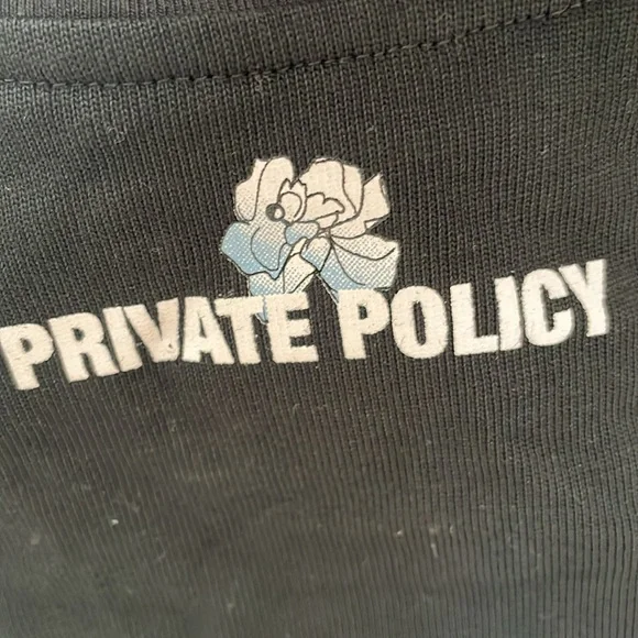 PRIVATE POLICY NEW YORK Pleasure Baby Tee Unisex NWT XL - Picture 8 of 9